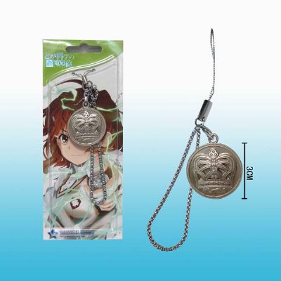 mikoto misaka anime phonestrap