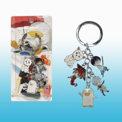 gintama anime keychain