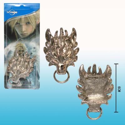 final fantasy anime brooch