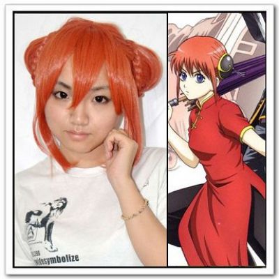 gintama anime hair cosplay