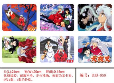 inuyasha anime mousepad