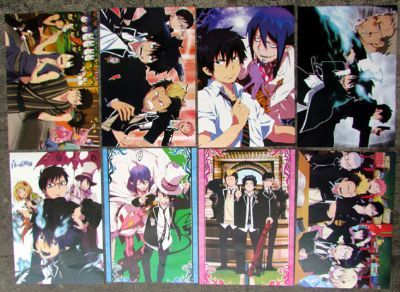 Ao no exorcist anime poster