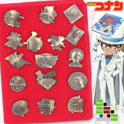 detective conan anime brooch