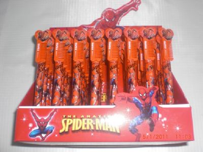 spider man anime pen set