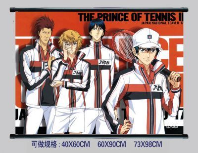 prince of tennis anime wallscroll