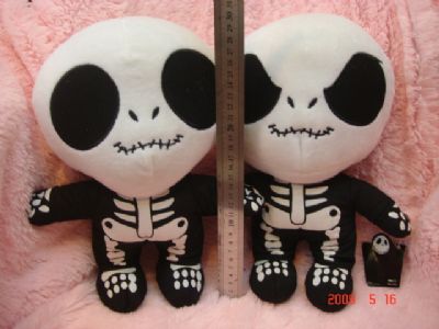 nightmare before christmas anime plush doll