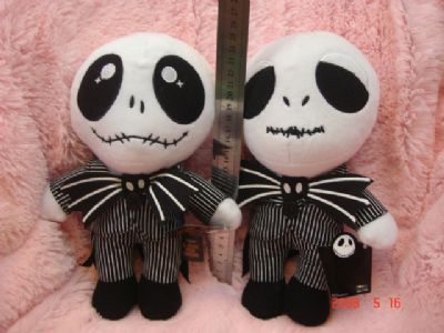 nightmare before christmas anime plush doll