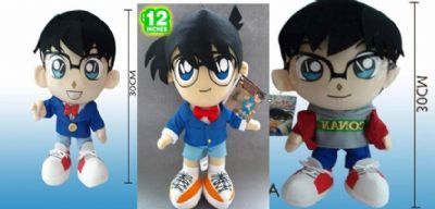 12inches detective conan plush dolls(3 a set)