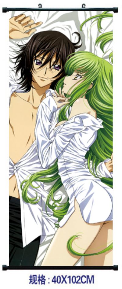 geass anime wallscroll