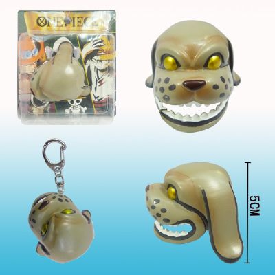 one piece anime keychain