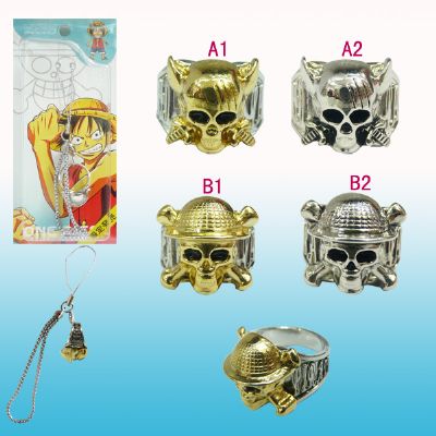 one piece anime ring phonestrap