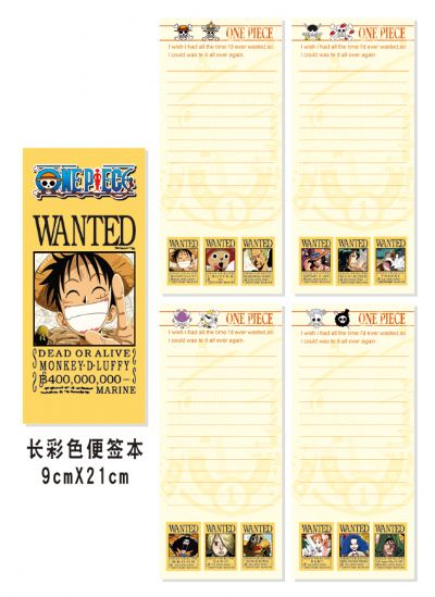 one piece anime notebook