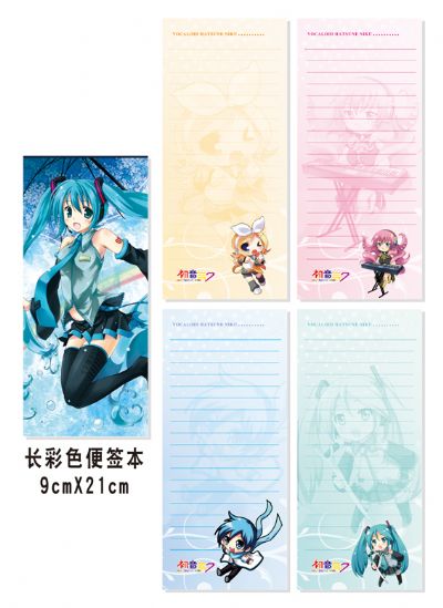 miku.hatsune anime notebook