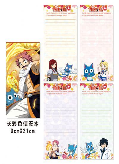 fairy tail anime notebook