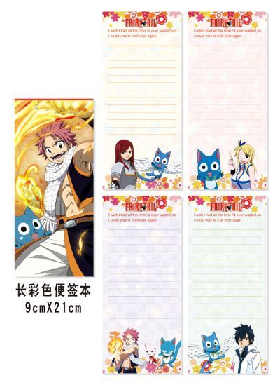 fairy tail anime notebook