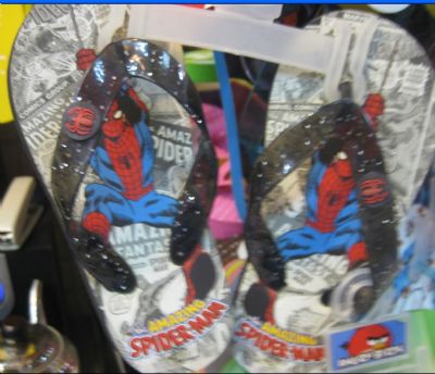 spider man anime slipper