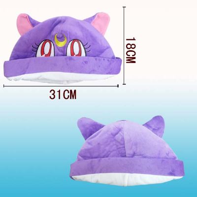 sailormoon anime plush cap