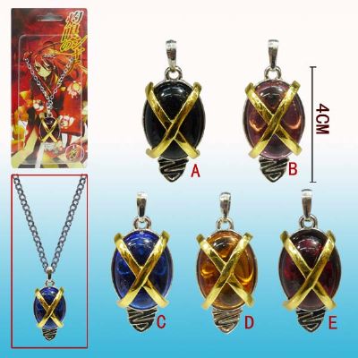 shana anime diamond necklace