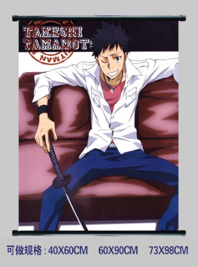 Hitman Reborn anime wallscroll