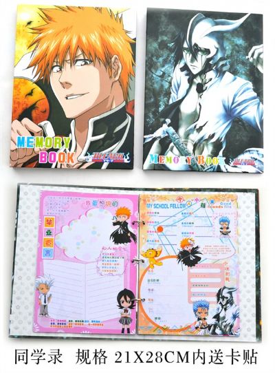 bleach anime classmate book