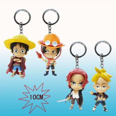 one piece anime keychain