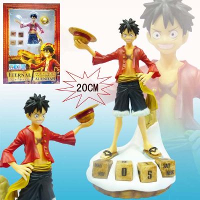 one piece anime luffy calenda figure