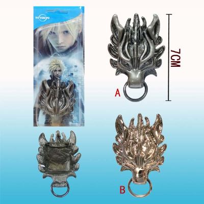 final fantasy anime brooch