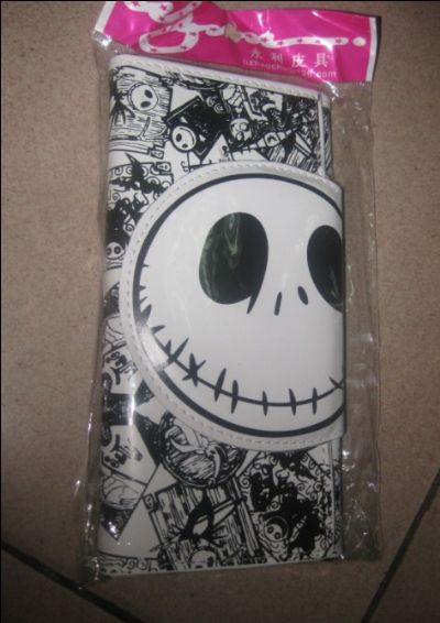 nightmare before christmas anime wallet