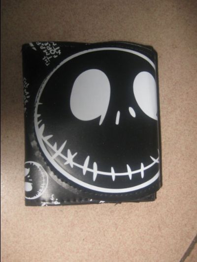 nightmare before christmas anime wallet