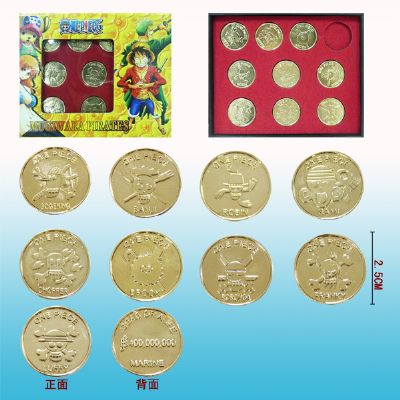 one piece anime gold coin wholesale.