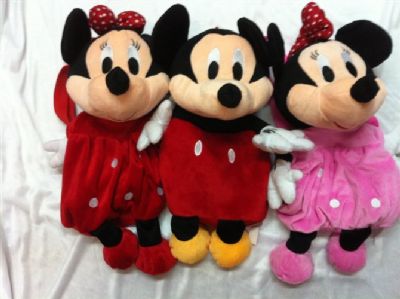 mickey anime plush bag