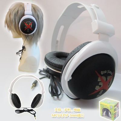 one piece anime earphone