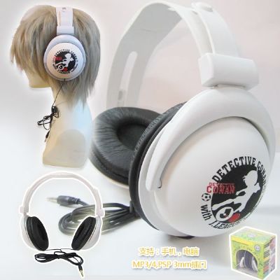 detective conan anime earphone