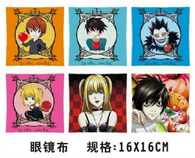 Death note anime glass cloth