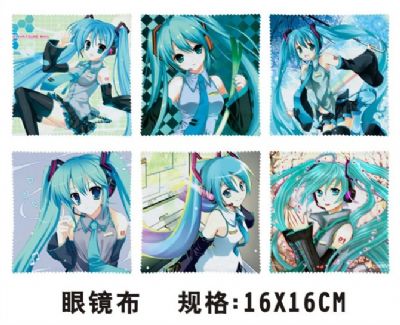 miku.hatsune anime glass cloth