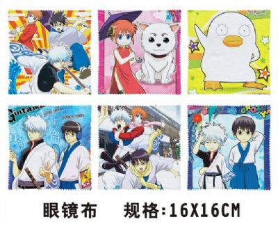 gintama anime glass cloth