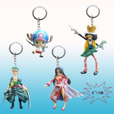 one piece anime keychain