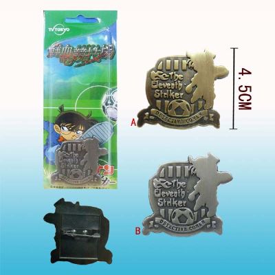 detective conan anime brooch