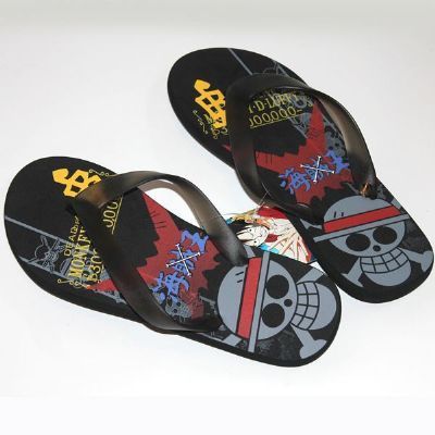 one piece anime slipper