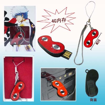 gintama anime usb phonestrap