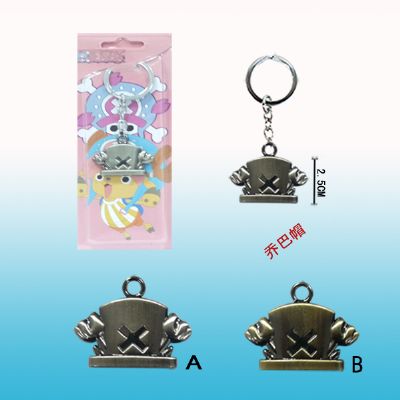 one piece anime keychain