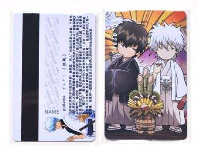 gintama anime member cards
