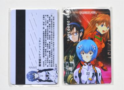 eva anime member cards