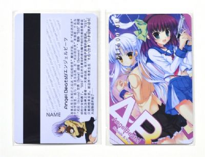 angel beats anime member cards