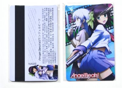 angel beats anime member cards