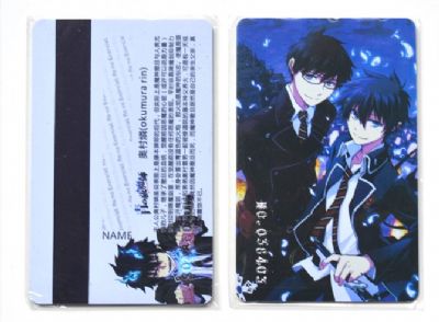 Ao no Exorcist anime member cards