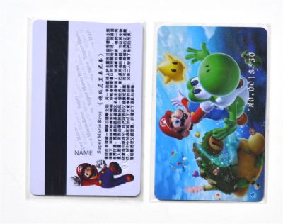 super mario anime member cards