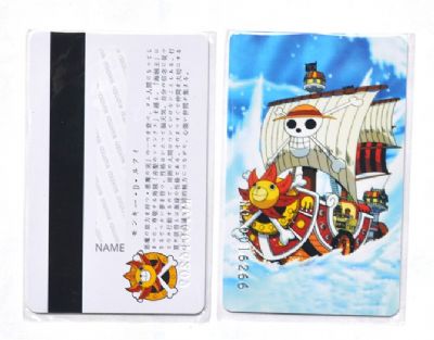 one piece anime member cards