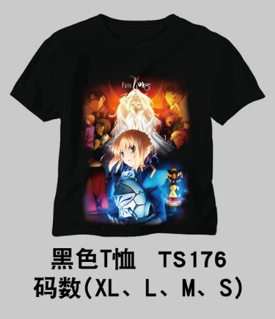 fate stay night anime t-shirt