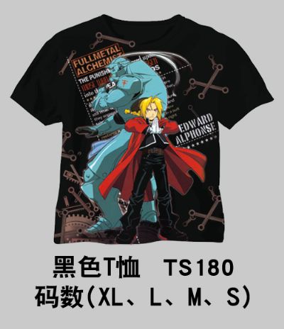 fullmetal alchemist anime t-shirt